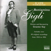 Album artwork for BENIAMINO GIGLI - A LIFE IN WORDS & MUSIC