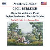 Album artwork for CECIL BURLEIGH: MUSIC FOR VIOLIN AND PIANO