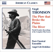 Album artwork for THOMSON: THE PLOW THAT BROKE THE PLAINS / THE RIVE