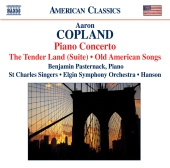 Album artwork for Copland: Piano Concerto, Tender Land, Old American