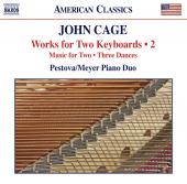 Album artwork for John Cage: Works for Two Keyboards vol. 2