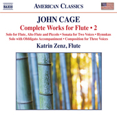 Album artwork for Cage: Complete Works for Flute, Vol. 2