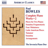 Album artwork for Bowles: Complete Piano Works, Vol. 2