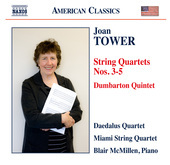 Album artwork for Tower: String Quartets Nos. 3-5 & Dumbarton Quinte