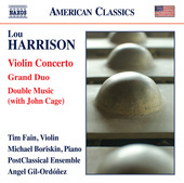 Album artwork for Harrison: Violin Concerto, Grand Duo & Double Musi