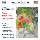 Album artwork for George Tsontakis: Anasa - True Colors - Unforgetta