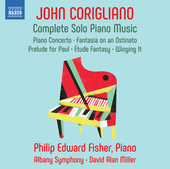 Album artwork for Corigliano: Complete Solo Piano Music