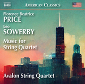 Album artwork for Price & Sowerby: Music for String Quartet