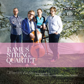 Album artwork for Different Voices: String Quartets Sibelius, Kaipai