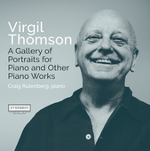 Album artwork for Virgil Thomson: A Gallery of Portraits for Piano a