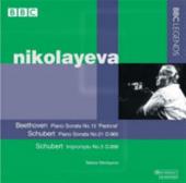 Album artwork for Nikolayeva - Beethoven / Schubert - Sonatas