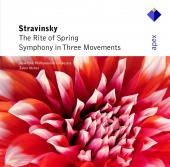 Album artwork for THE RITE OF SPRING/SYMPHONY IN THREE MOVEMENTS