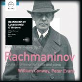 Album artwork for Cello Sonatas by Rachmaninov, Webern, Lutoslawski