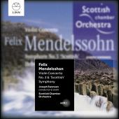 Album artwork for Mendelssohn: Violin Concerto #2, Symphony #3