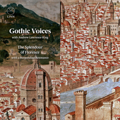 Album artwork for The Splendour of Florence with a Burgundian Resona