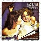 Album artwork for Mozart Violin Sonatas Fabio Biondi
