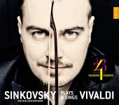 Album artwork for Sinkovsky plays and sings Vivaldi