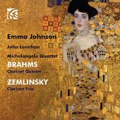 Album artwork for Clarinet works of Brahms and Zemlinsky / Johnso