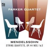 Album artwork for Mendelssohn: String Quartets, Op. 44, Nos. 1 & 3