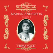 Album artwork for Marian ANDERSON, VOLUME 2