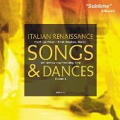 Album artwork for ITALIAN RENAISSANCE DANCES, VOLUME 1