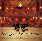 Album artwork for Saint John String Quartet