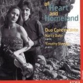 Album artwork for OF HEART AND HOMELAND /Duo Concertante