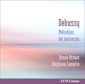 Album artwork for Debussy: Melodies de jeunesse