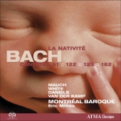 Album artwork for Bach: La Nativite (Cantatas 61, 122, 123, 182)