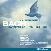 Album artwork for Bach: Cantates pour la Pentecôte