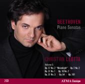 Album artwork for Beethoven: Piano Sonatas vol.5 / Leotta