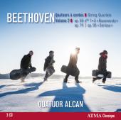 Album artwork for Beethoven: String Quartets vol. 2 - Quatuor Alcan