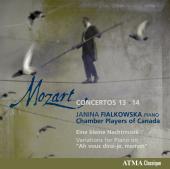 Album artwork for Mozart: Piano Concertos 13 & 14 / Fialkowska