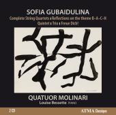 Album artwork for Gubaidulina: Complete String Quartets / Molinari