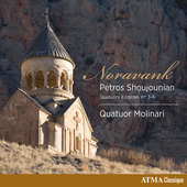 Album artwork for Shoujounian: String Quartets Nos. 3-6 - Noravank