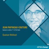 Album artwork for Papineau-Couture: Quatuors à cordes Nos. 1-4 & Tr