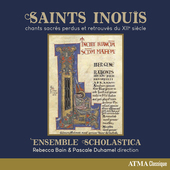 Album artwork for Saints inouïs - Chants sacrés perdus et retrouve