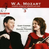 Album artwork for MOZART: Sonatas for Keyboard & Violin 3 / Podger