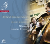 Album artwork for Telemann: Ouverture & Concerti / Holland Baroque