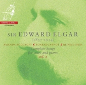 Album artwork for Elgar: Songs for Voice & Piano, vol. 2