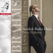 Album artwork for BRAHMS. Mass & Motets. Swedish Radio Choir/Dijkstr