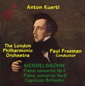 Album artwork for Mendelssohn: Piano Concertos Nos. 1 & 2 (Kuerti)