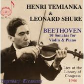 Album artwork for Beethoven: Sonatas for Violin & Piano / Temianka