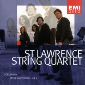 Album artwork for Schumann: String Quartets 1 & 3 / St. Lawrence Qua