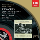 Album artwork for Prokofiev: Violin Concertos 1 & 2 / Oistrakh