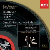 Album artwork for Beethoven: Triple Concerto; Brahms /Richter, Oistr