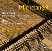 Album artwork for Rachmaninov / Ravel: PIANO CONCERTOS / Michelangel