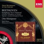 Album artwork for Beethoven: Symphony No. 6, Overtures (Klemperer)