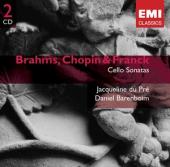 Album artwork for Brahms / Chopin / Franck: Cello Sonatas - Du Pre