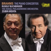 Album artwork for Johannes Brahms: Piano concertos Buchbinder/Mehta